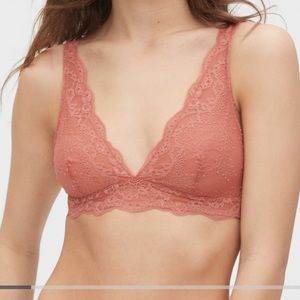 NWT Gap Love Lace Plunge Bralette